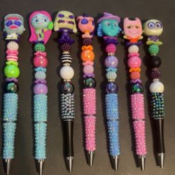 Nightmare Before Christmas Beadable Glow In The Dark Pens