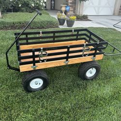 Cartwheels USA Wagon - Heavy Duty w/ Ice Chest Rack (No Cushion or Canopy)