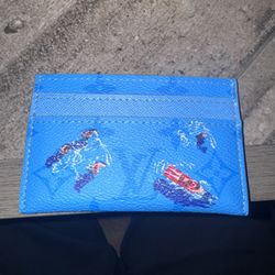 Wallet Cardholder Water Blue Yacht