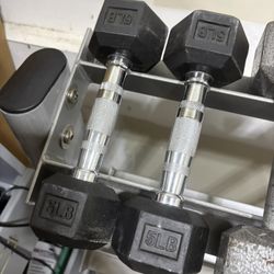 5 Pound Dumbbell set