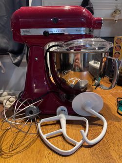 KitchenAid Artisan Stand Mixer with Attachments