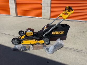 DEWALT 20V MAX 21”  Self Propelled Lawn Mower Kit with (2) 10 Ah Batteries and Chargers
