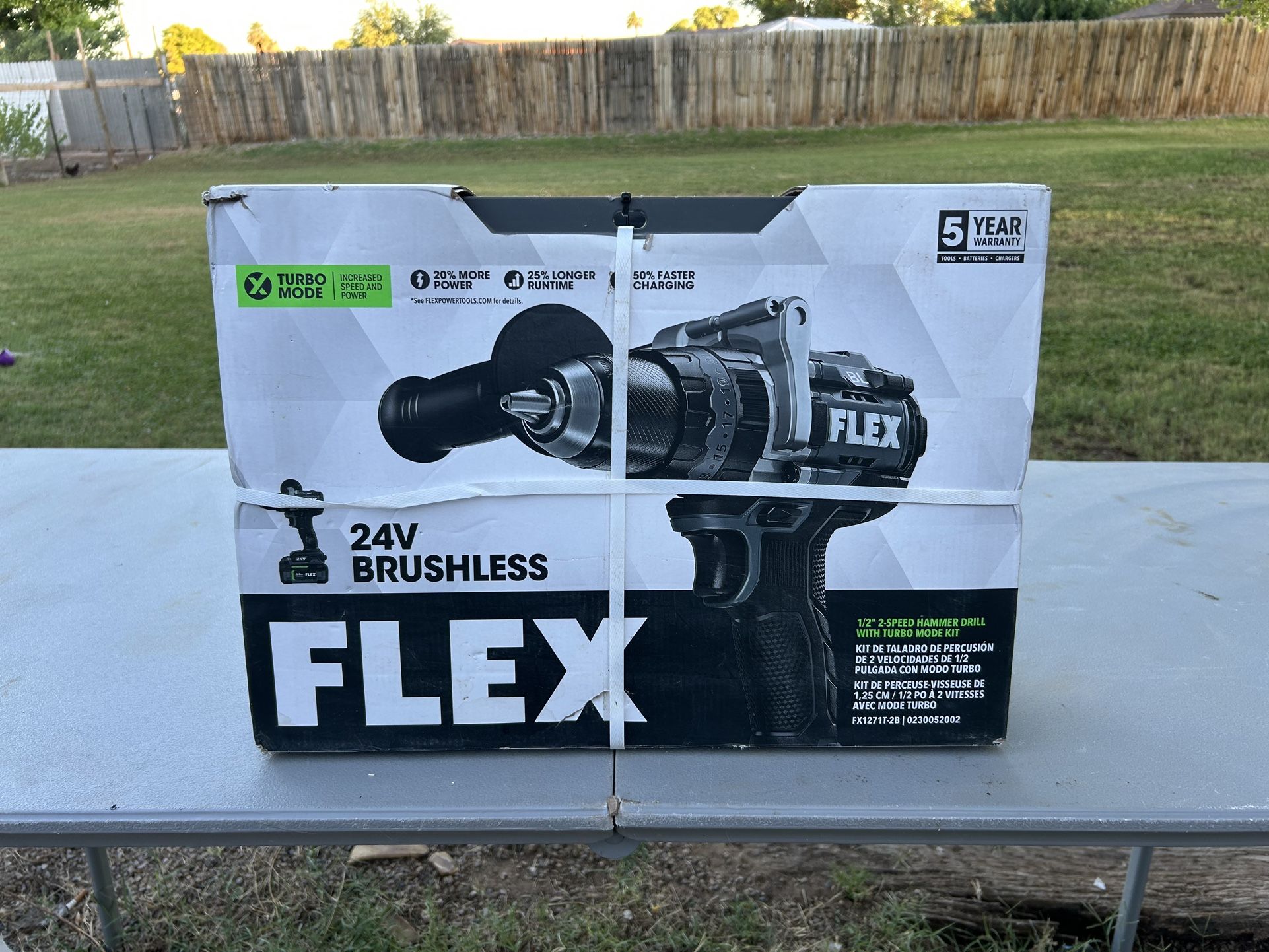 FLEX 24-Volt Brushless Cordless Drill Pack