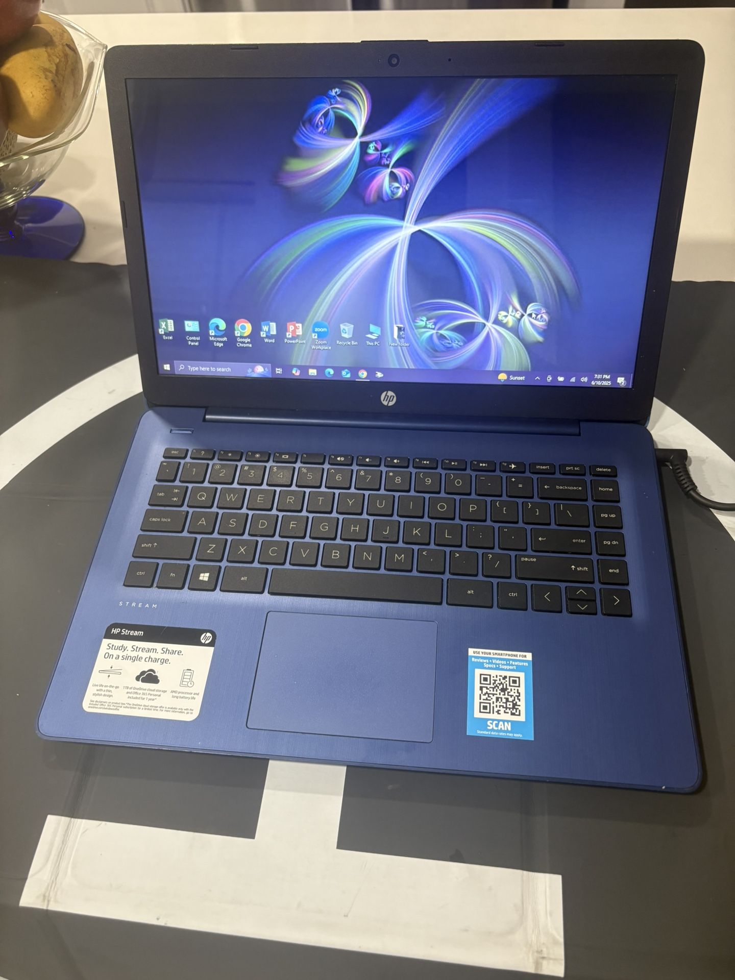 HP AMD A4-9120e Radeo R3 4 compute core 2c + 2G 1500 MHz. 2 core ( s ) 4/15/2024 MICROSOFT 2021 install and activated 62.0 GB SOLID STATE M2 sat