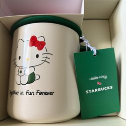 Hello Kitty X Starbucks Mug Limited Edition Ceramic Mug Coffee