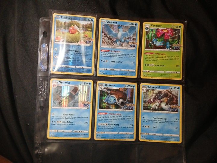 Pokémon GO TCG RARE HOLOS INCLUDED