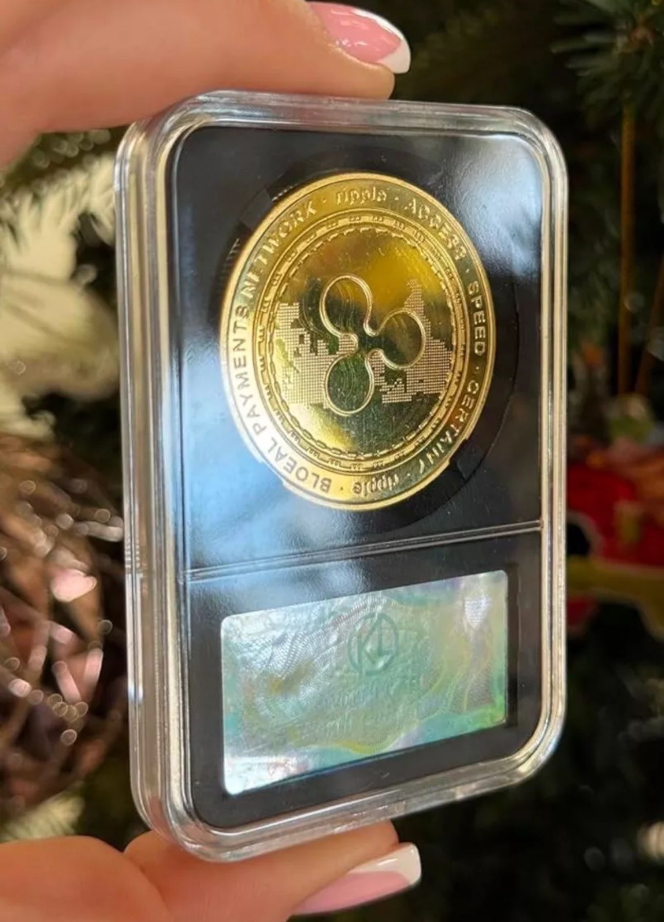 XRP Coin In Case New