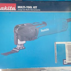 3 Amp Corded Variable Speed Oscillating Multi-Tool Kit With Blade, Sanding Pad, Sandpaper, Adapter, Hard Case New 