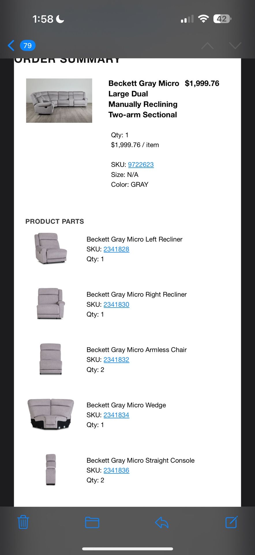 Sectional Couch