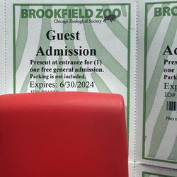 6admission Ticket Brookfield Zoo