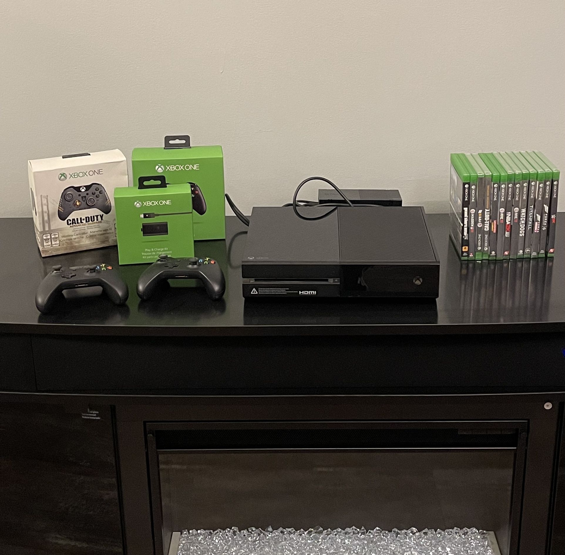 Xbox One Bundle With New Controllers & Accessories 