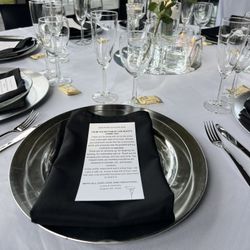 Clear Wedding Plates