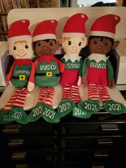 Personalized Plush Elves 