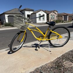 Electra Yellow Beach Cruiser