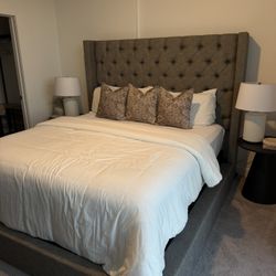 Cal King Bed And Mattress/Boxspring