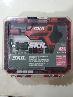Skil rechargeable 4v screwdriver