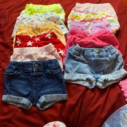 11 pcs girl bottoms 