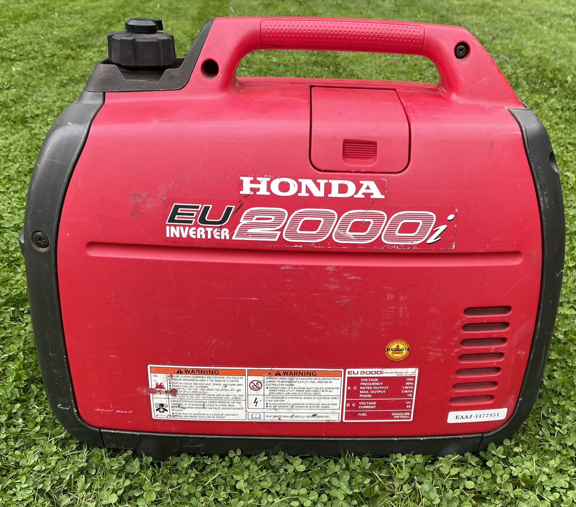 Honda eu2000i Generator