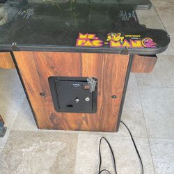 Ms Pac-man Machine Arcade Bally C.o