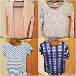 J crew lot Xxs Xs sweater t shirts cardigan