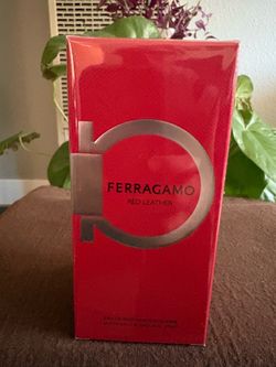 Ferragamo Red Leather