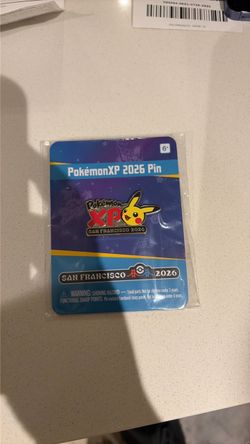 Pokemon xp 2026 pin