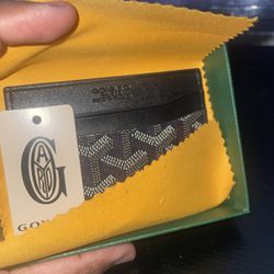 Black Goyard Wallet