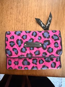 Pink Leopard Vera Bradley Wallet