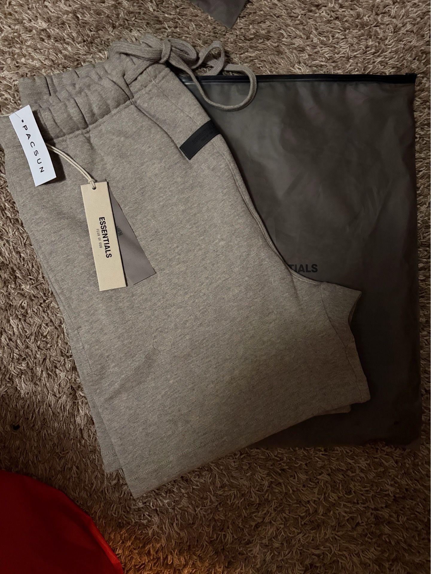 Essential shorts dark oatmeal