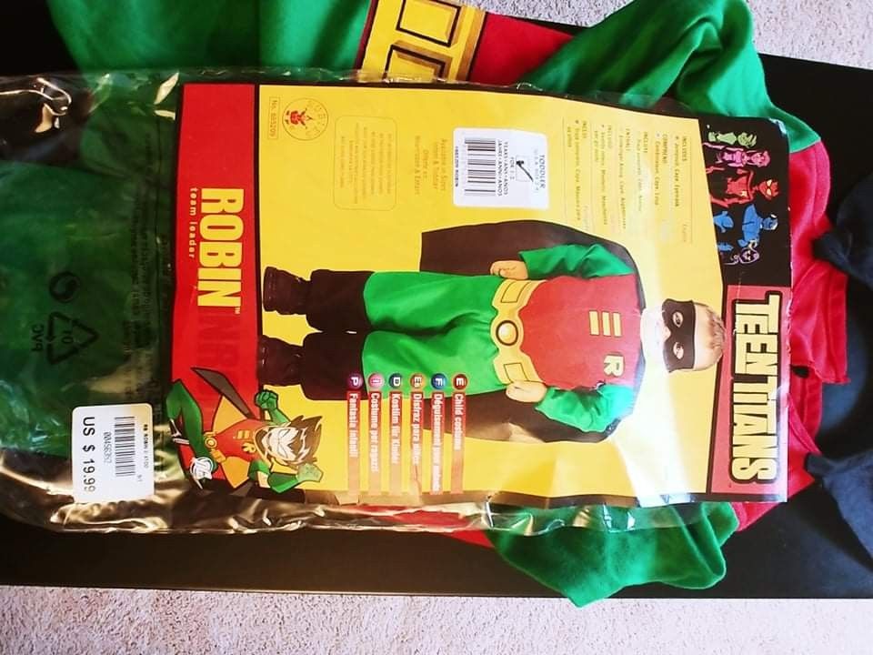 Robin Halloween Costume For Toddler 