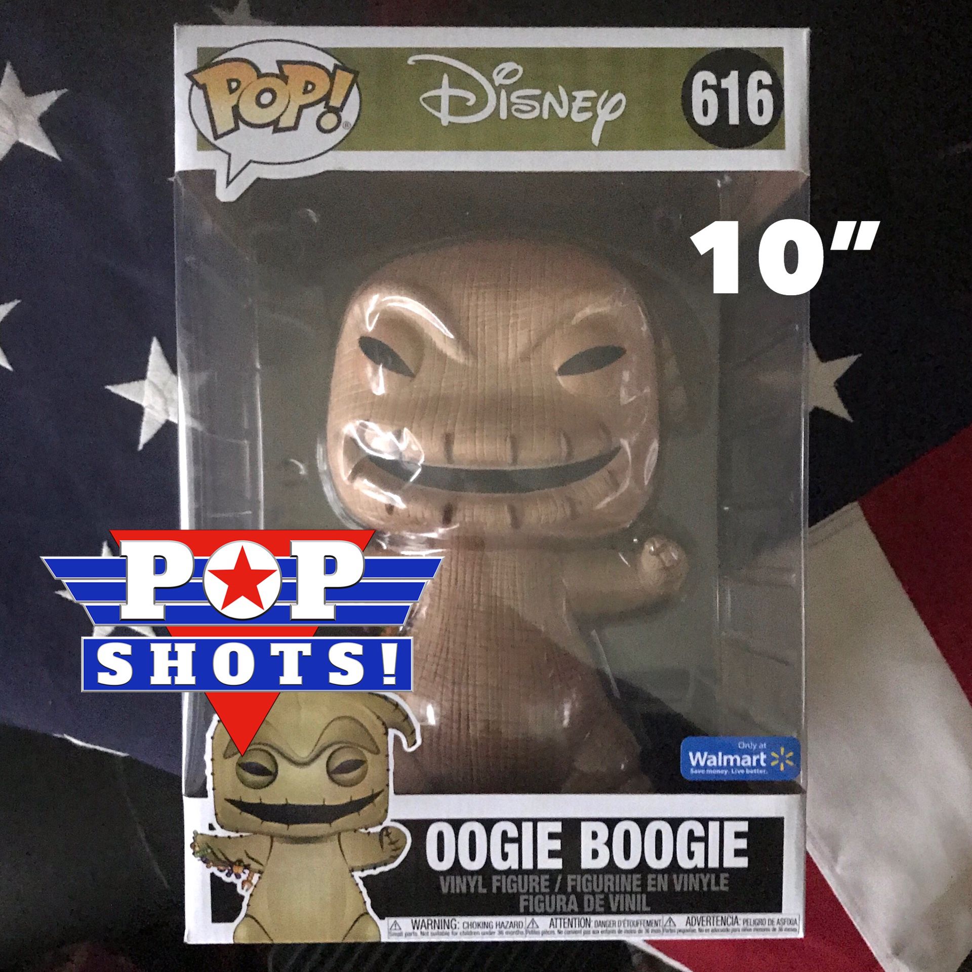 10” Oogie Boogie Funko Pop!