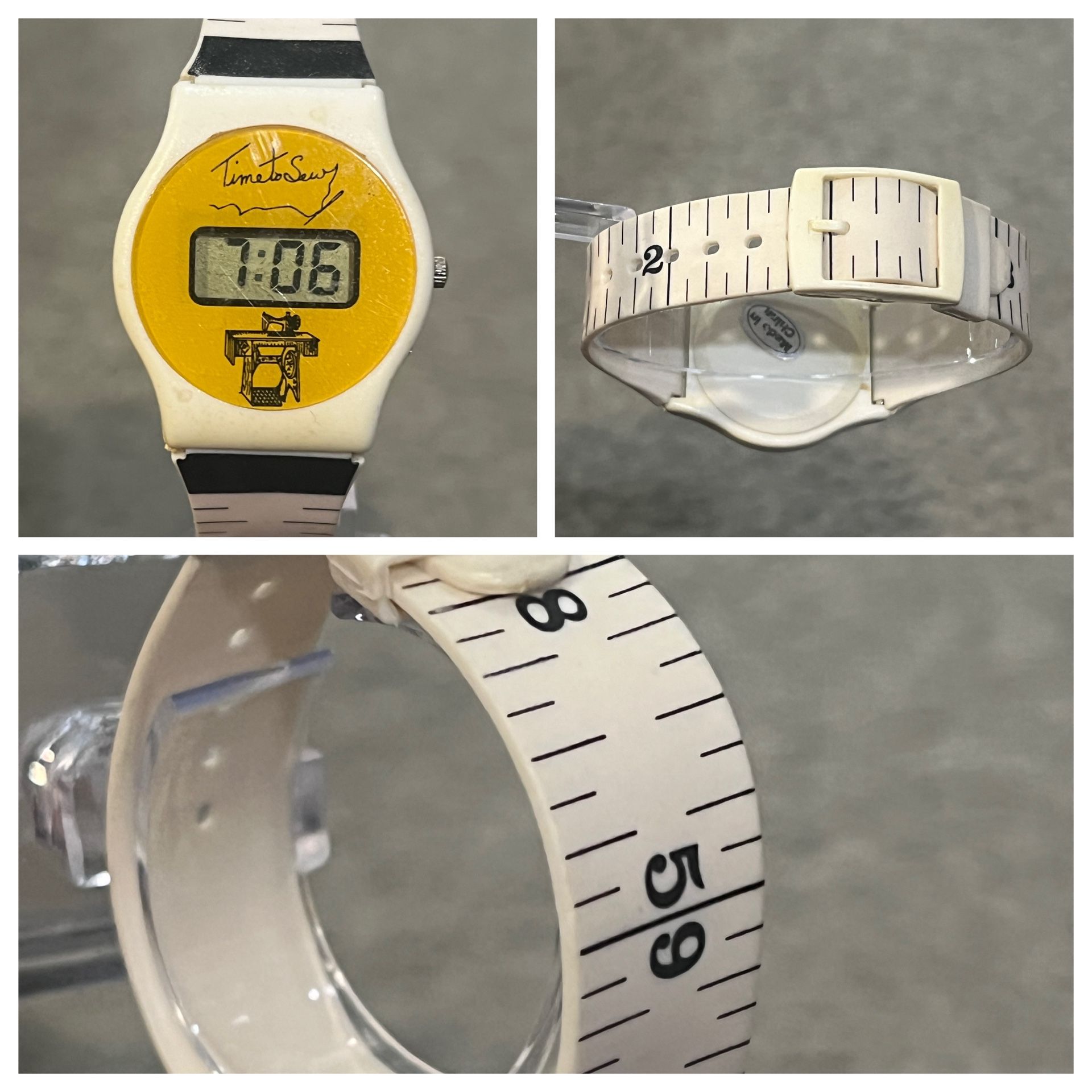 sewing ruler tailor vintage watch