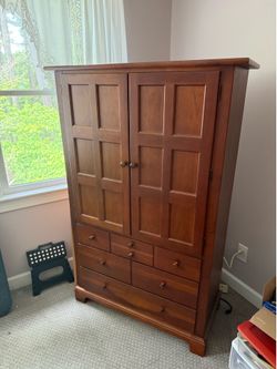 Stanley TV Armoire - Cherry