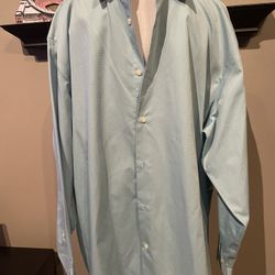 Blue Structure Dress Shirt