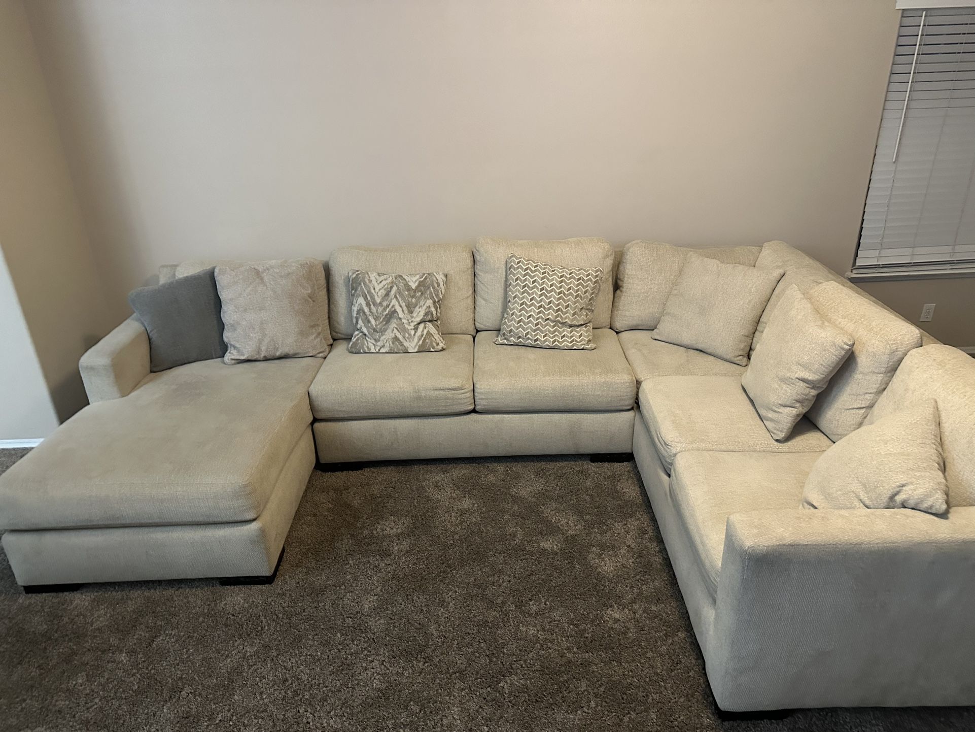 Beige Sectional Or Not Sectional Couches