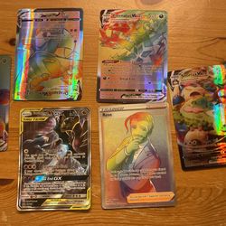 6 Pokémon Cards