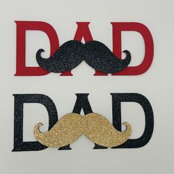 Dad’s Mustache Cake Topper 