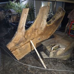 10 Ft Cedar Slab