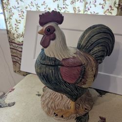 Rooster Cookie Jar
