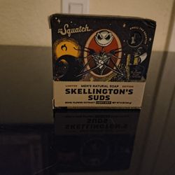 Dr Squatch Jack Skellington Bar Soap – Brand New Sealed (Limited Edition)