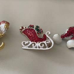 Christmas Brooches