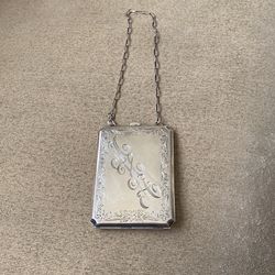 Antique Sterling Case Compact