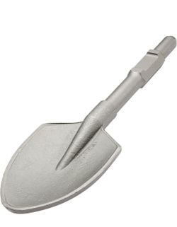 NEIKO 2627 Jack Hammer Bits, 1-1/8" Hex Shank Shovel Spade Chisel Bits for Demolition Hammers, 17.5" Long, Clay Spade Bit for Electric Jackhammer, All