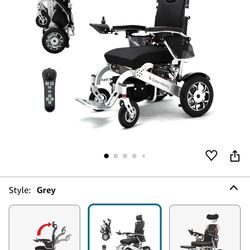 Electric Wheelchair - NEW