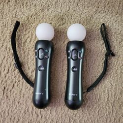 UNTESTED Sony PlayStation Move Motion Controller's (CECH-ZCM1U) PS3 