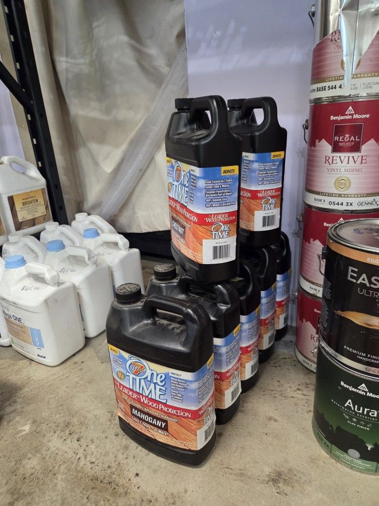 One Time Wood Protection