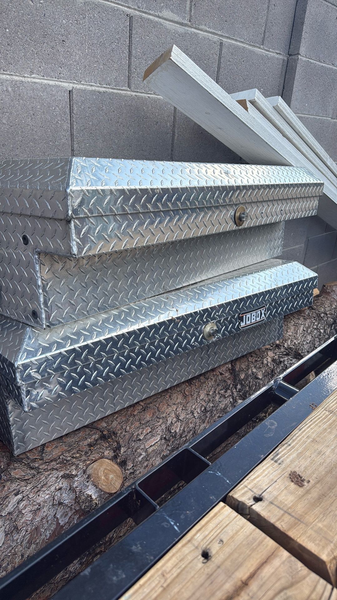 Aluminum Job Box 4 Foot Side Toolbox