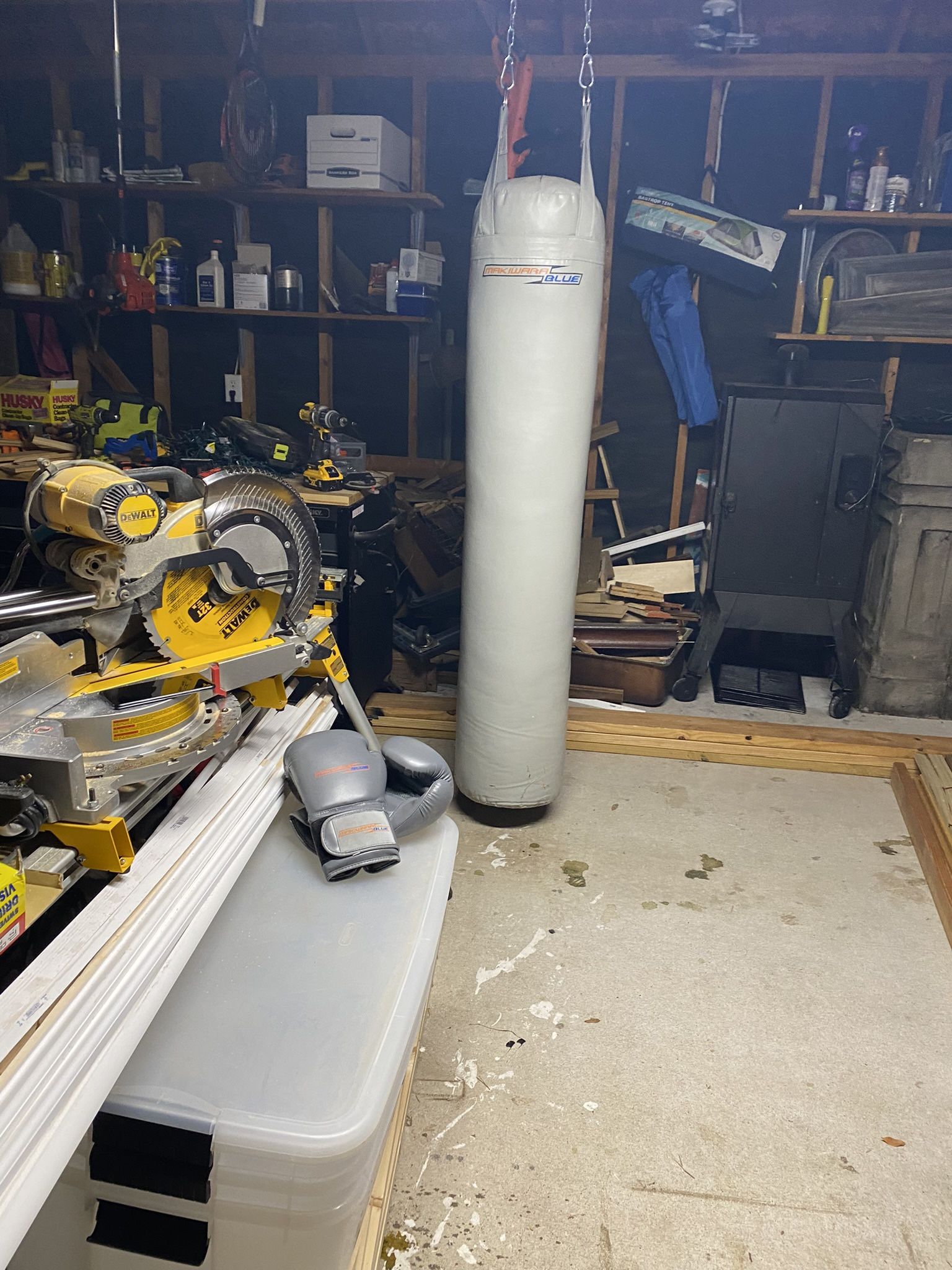 Makiwara Blue 5FT 110 lb. Heavy Bag - USA