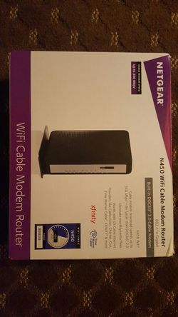 Netgear WiFi Cable Modem Router