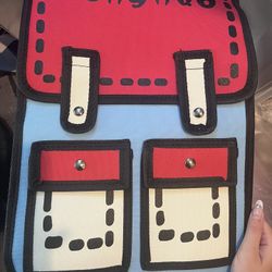 Monghuo Cartoon Backpack 